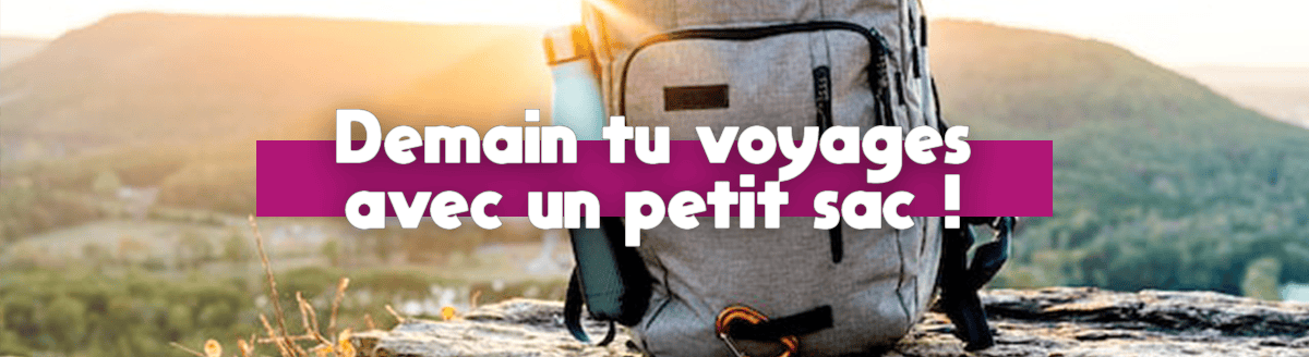 Lire la suite à propos de l’article Comment voyager avec un petit sac à dos ?